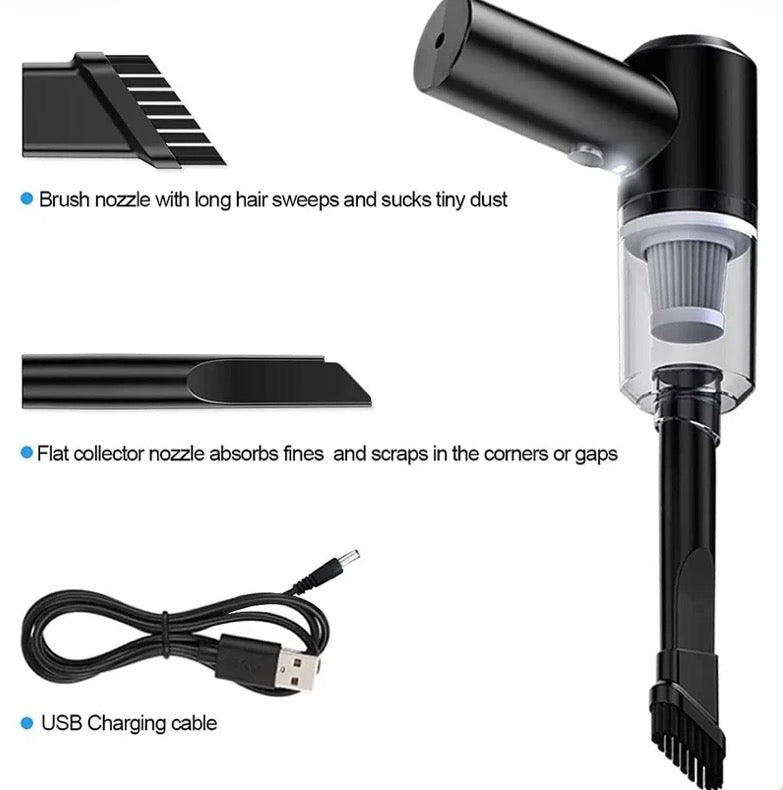 AeroVac 3-in-1 Cordless Vacuum Cleaner & Air Duster