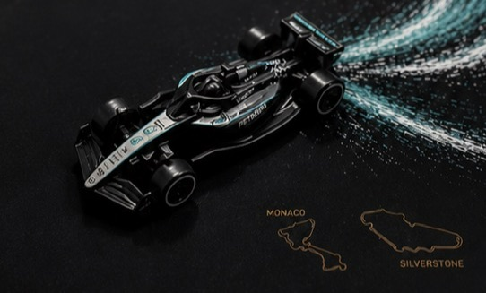 Formula 1 Collector Series | Real Hot Wheels® Mercedes-AMG Petronas Edition by Carbon Atelier