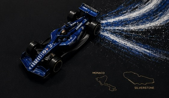 Formula 1 Collector Series | Real Hot Wheels® Atlassian Williams Racing Edition by Carbon Atelier